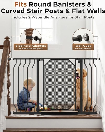 Stairsfit baby gate - stairsfit,
