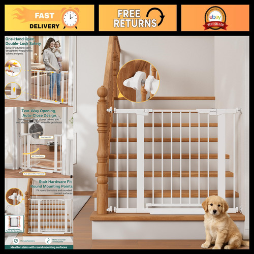 Adjustable baby gate 6 - gate, 27-36.6