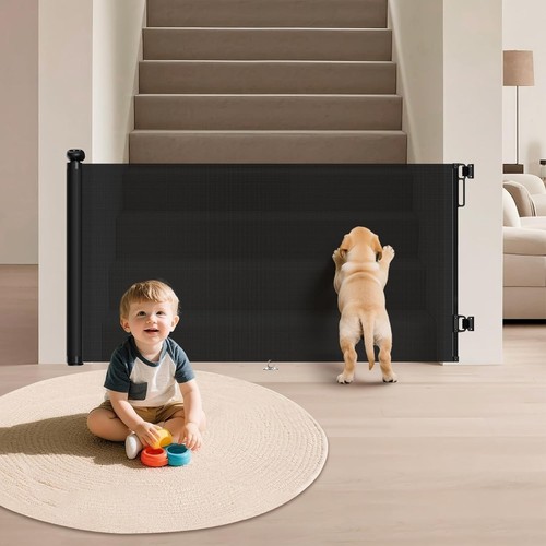 Retractable baby gate - retractable,