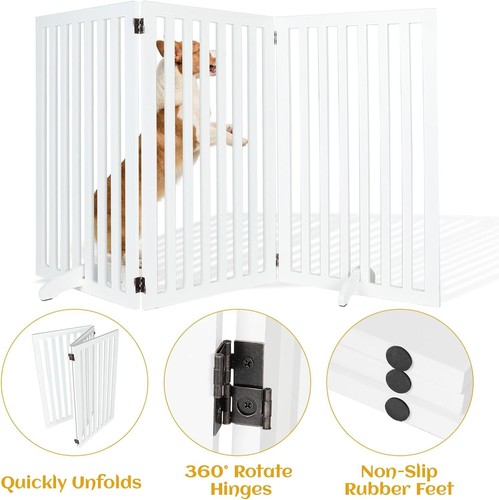 Panels foldable pet gate - panels, 36"