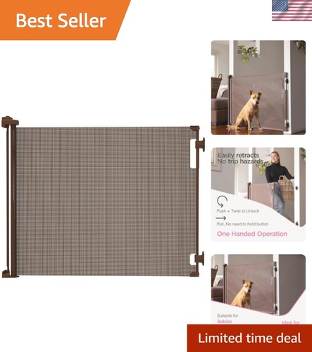 Retractable baby gate - baby, mesh